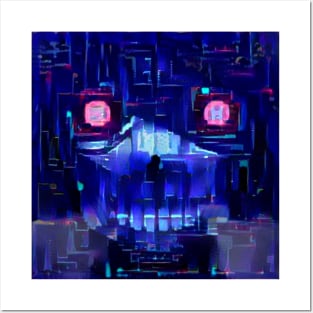 NightCity Cyborg Posters and Art
